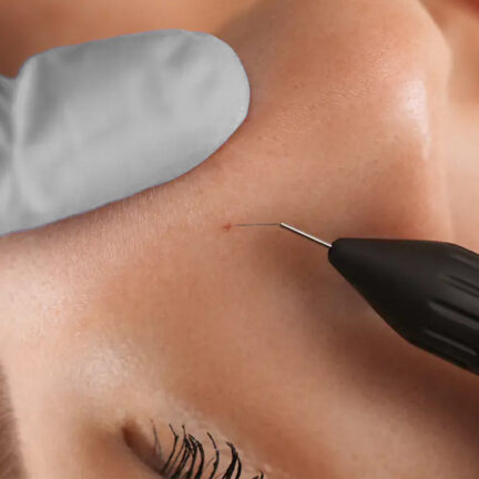 Closeup of unrecognizable woman posing against a white studio background. One female only feeling c.